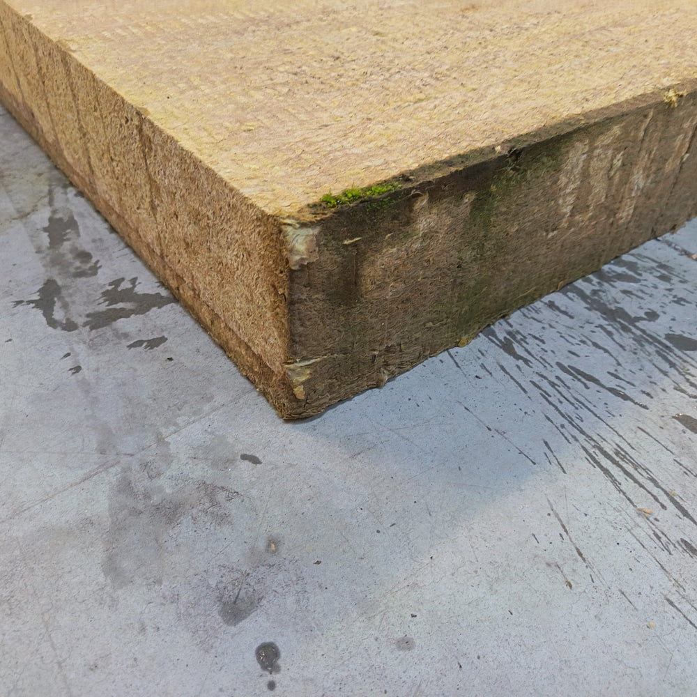 Panneau laine de roche marron R 4.35 - 1200 x 1000 mm - Ep=140mm - ROCKWOOL (Rockacier)