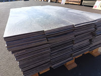 Lame PVC décor bois gris - 1200 x 180 mm