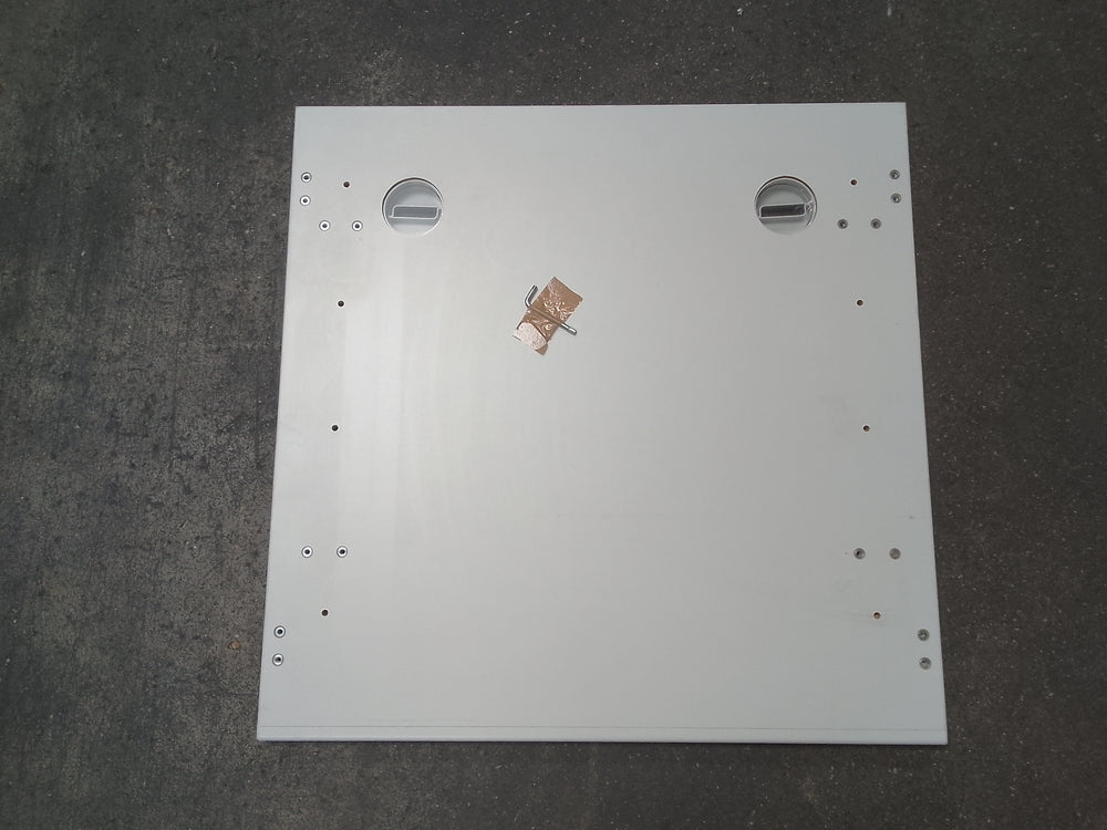 Plan de travail aggloméré décor blanc - 800 x 800 x 30 mm