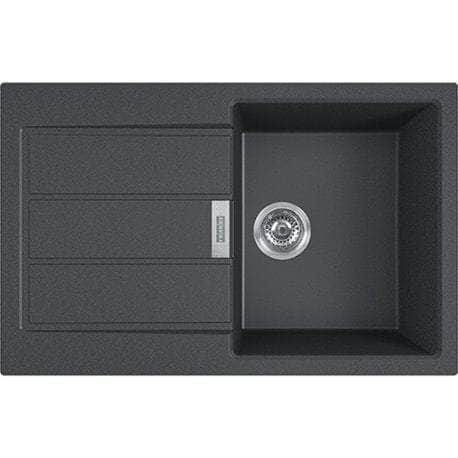 Lavabo  -  Evier Sirius 2 S2D 611-78 Carbone ref: 842198 (déclassé)