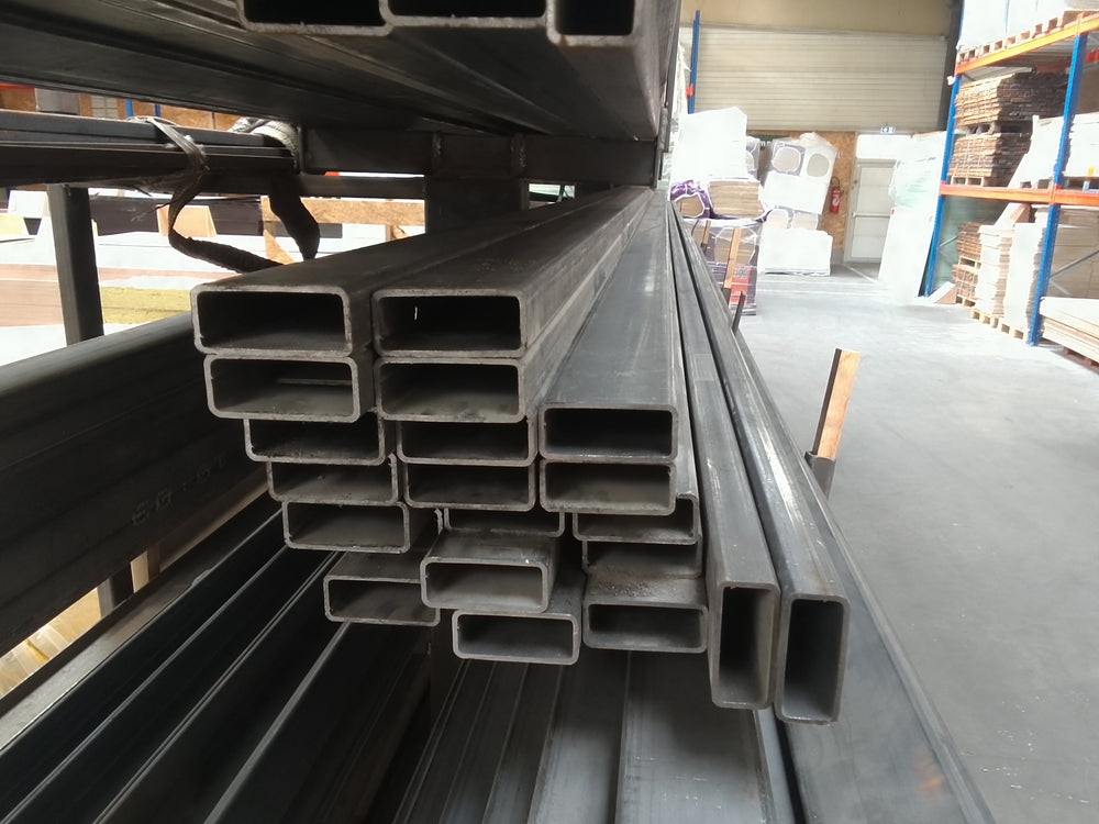 Tube acier - 70 x 30 x 3 mm - L=6m