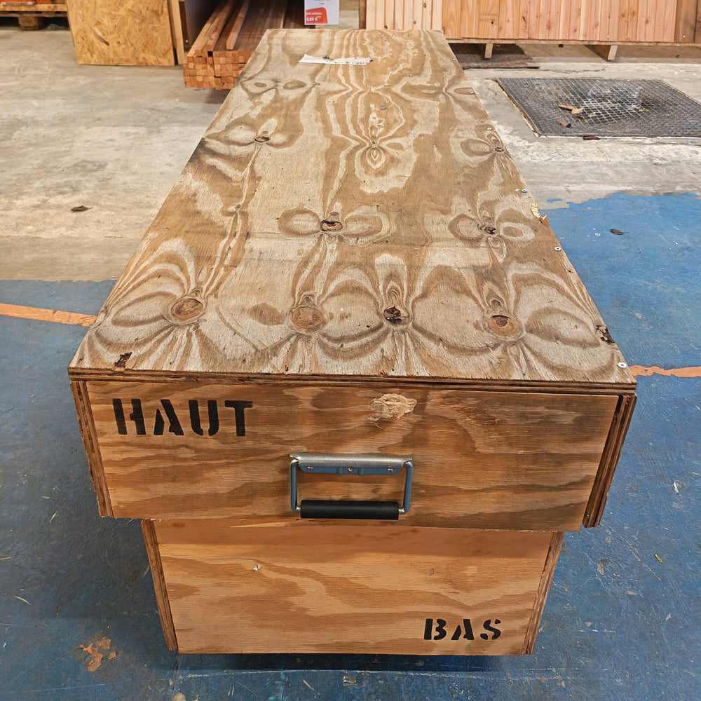 Caisse de transport  contreplaqué - 1700 x 565 x 540 mm