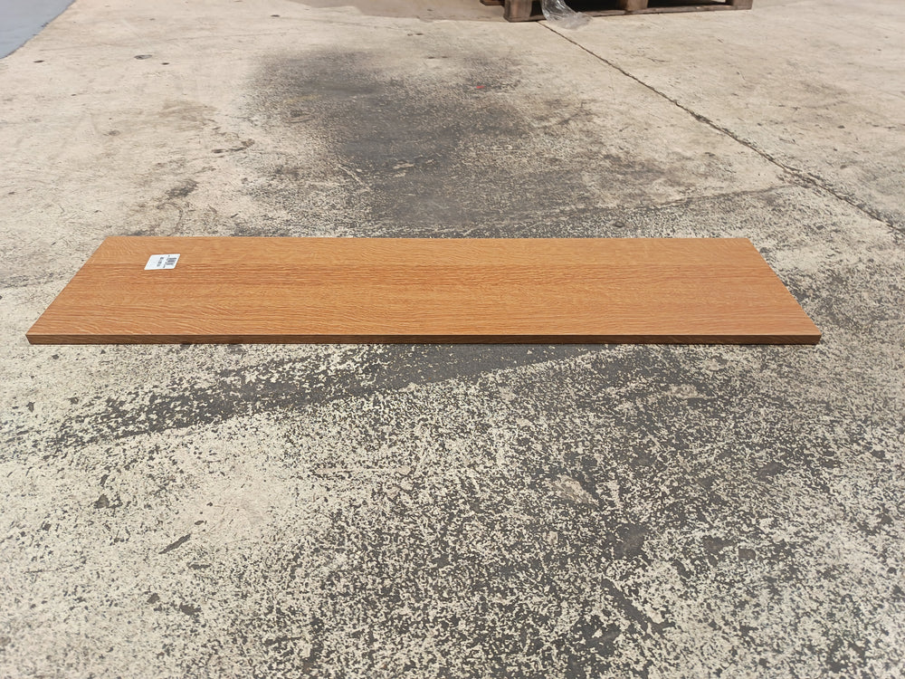 Tablette chêne moyen aggloméré - 1200 x 300 x 18 mm