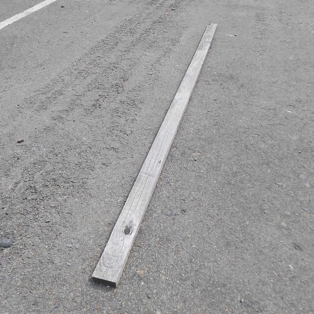 Planche douglas bois grisé - 25x75 - L=2.5m (brut de sciage)