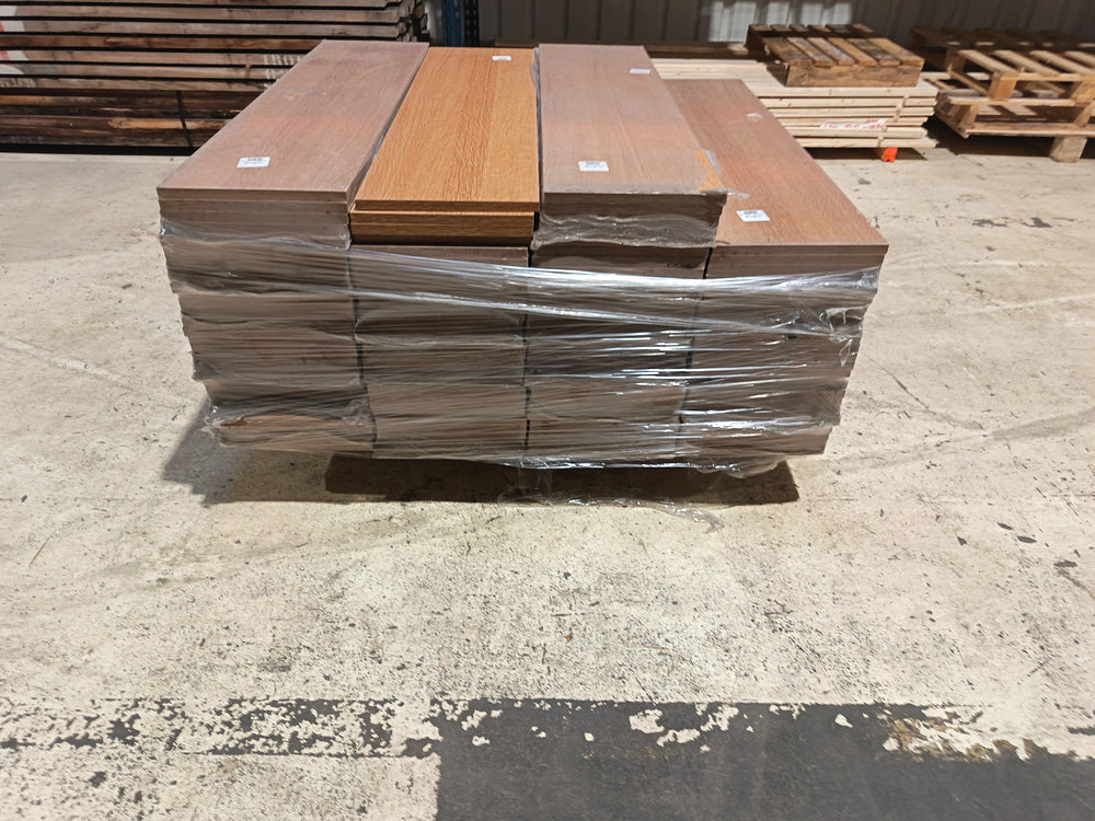 Tablette chêne moyen aggloméré - 1200 x 300 x 18 mm