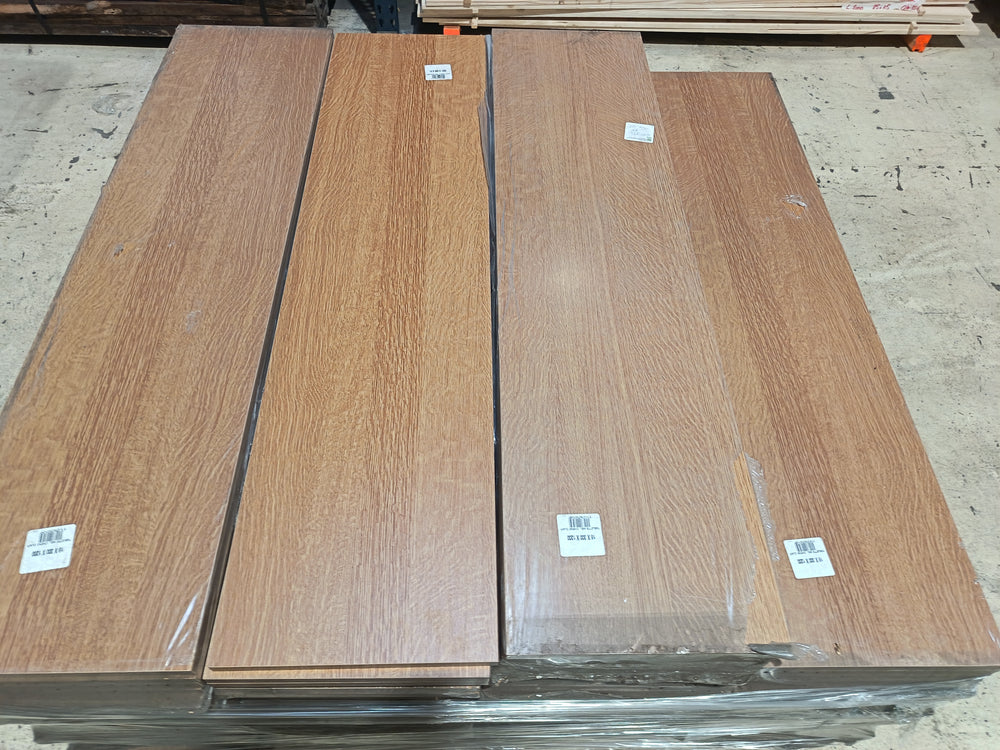 Tablette chêne moyen aggloméré - 1200 x 300 x 18 mm