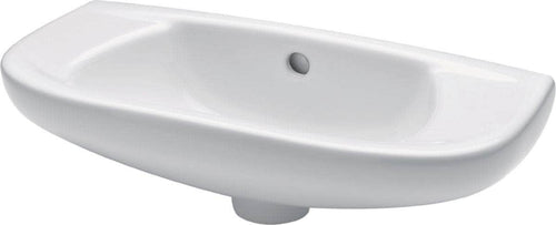 Lavabo  -  Lave-mains gain de place POLO Lg : 50 cm Céramique Blanc Réf. WM815S11Z0010F1 ROCA