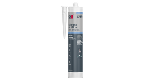 Mastic Silicone blanc Tecnosil A-100 (Cartouche 280 ml)