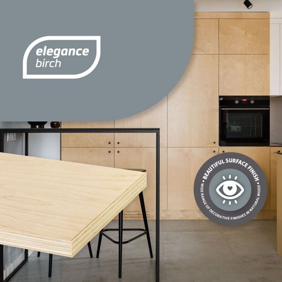 Contreplaqué Bouleau - 2450 x 1230 x 12,5 mm