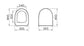 WC  -  Abattant de toilette Vitra Sento-Bella, 86-003-009 / 8693405243565