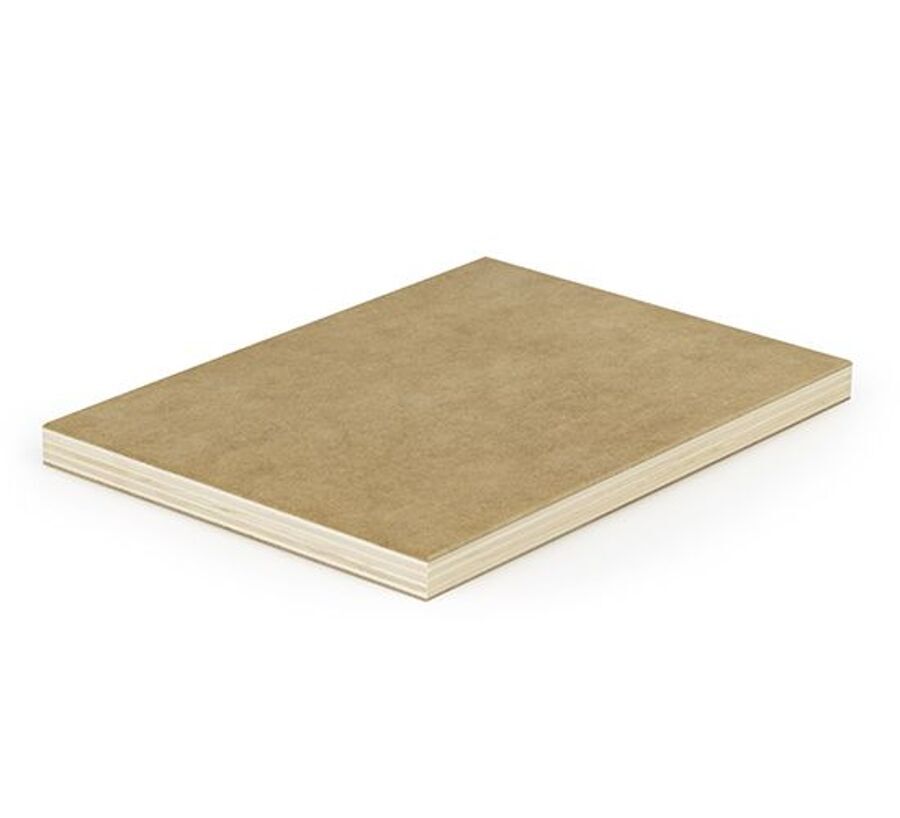 Contreplaqué Peuplier face HDF - 2450 x 1230 x 18,5 mm
