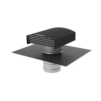 Terminal Sortie de toît VMC Ubiflu 9 universel 200mm anthracite 900101
