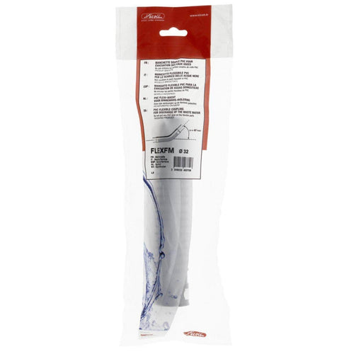 Manchette souple D32 mâle-femelle longueur 207mm PVC Gris Réf.FLEXFM NICOLL