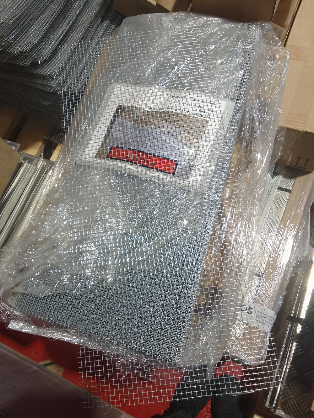 Grillage acier galvanisé  - 590 x 270 x 0.55 mm