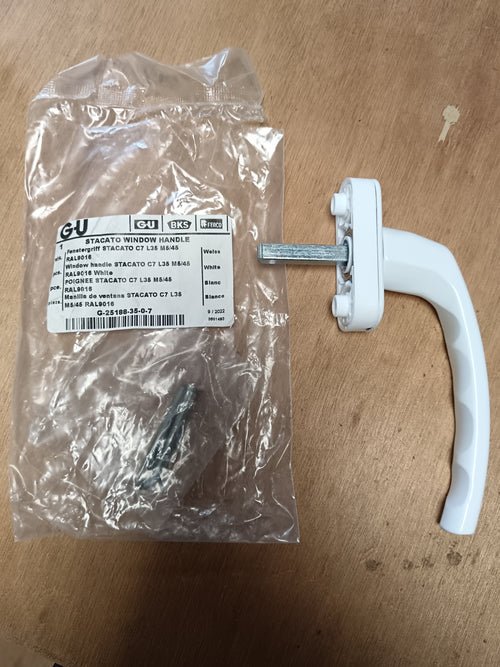 Poignée blanc (stacato)