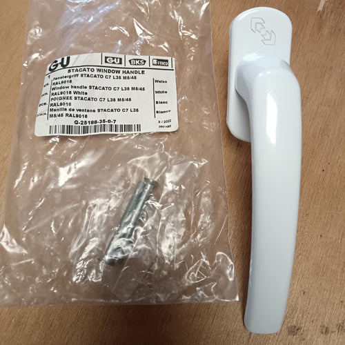 Poignée blanc (stacato)