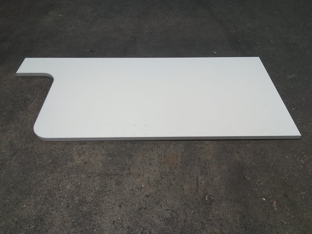 Tablette aggloméré blanc - 1200 x 525 x 20 mm