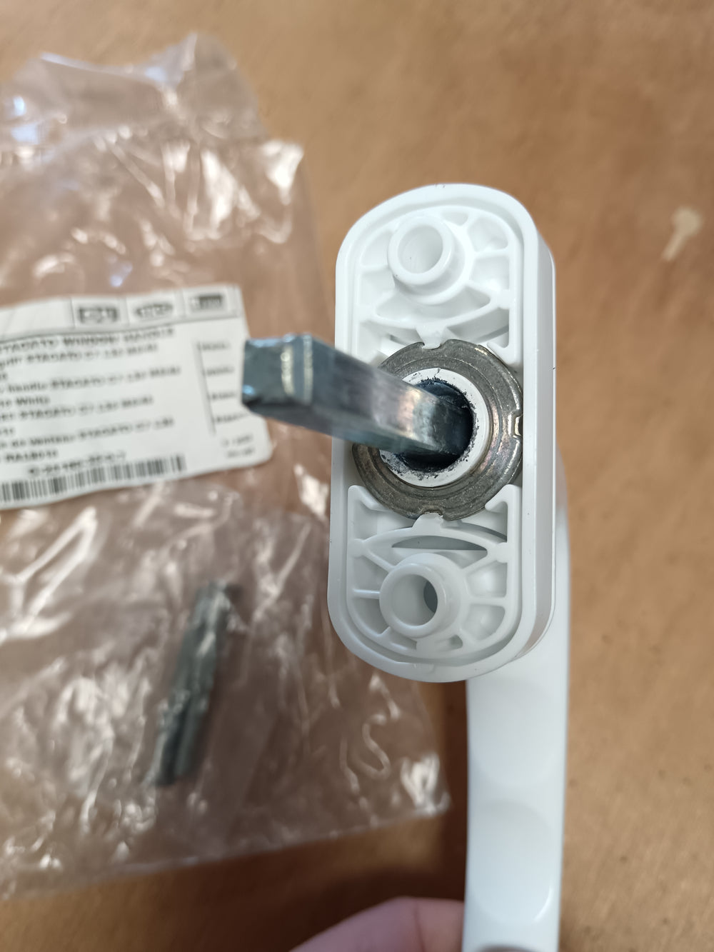 Poignée blanc (stacato)