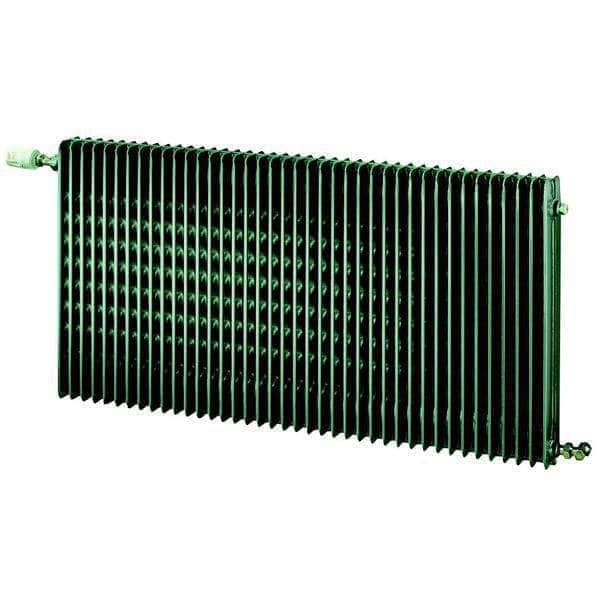 Chauffage  -  Radiateur Eau chaude Lamella blanc 1204 hauteur 400 mm 30 éléments 4 orifices diamètre 15 / 21 basse pression 4 bar entraxe standard 303 mm barrette de fixation standard sans les fixations 1104 w 1204 30 / réf. F9SAC04003000B00 FINIMETAL