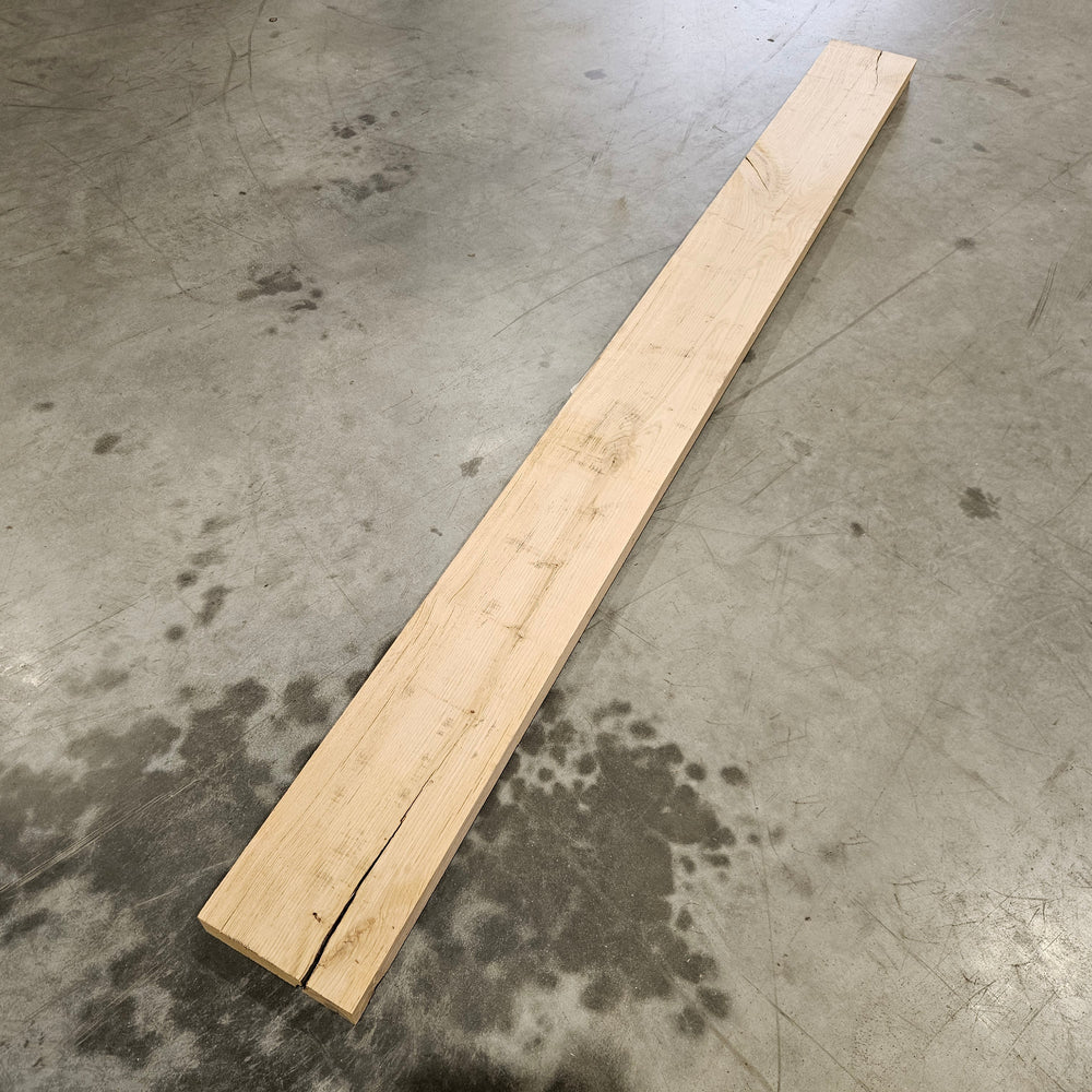 Solive chêne / chataîgner bois massif - 45 x 100 - L=2.2m (raboté 1 faces)