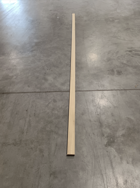 Tasseau décoratif ayous bois massif - 15 x 36 - L=1.8m (raboté 4 faces)