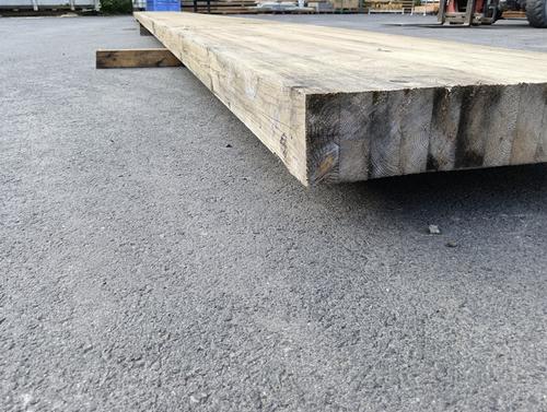 Poutre resineux lamellé collé - 110 x 1050 - L=13.5m (biseauté)