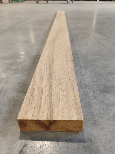 Planche chêne bois massif - 20 x 70 - L=1.4m (raboté 4 faces)