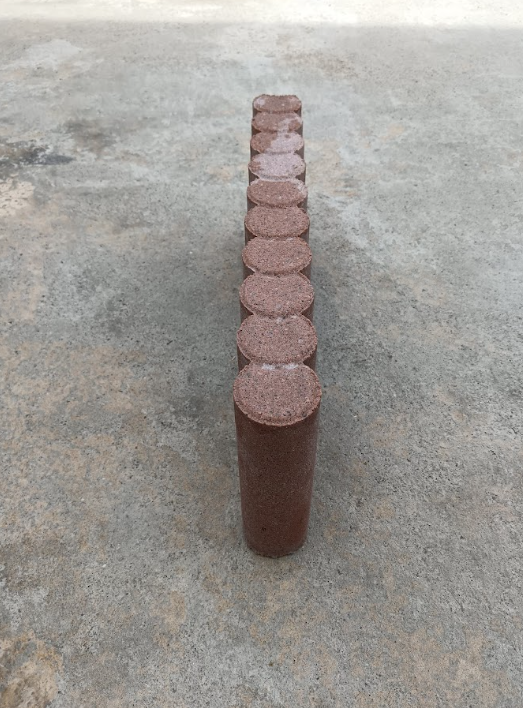Bordurette béton Saumon - 500 x 200 x 60 mm