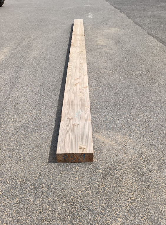 Poutre douglas lamellé collé - 80 x 200 - L=4m (raboté 4 faces)