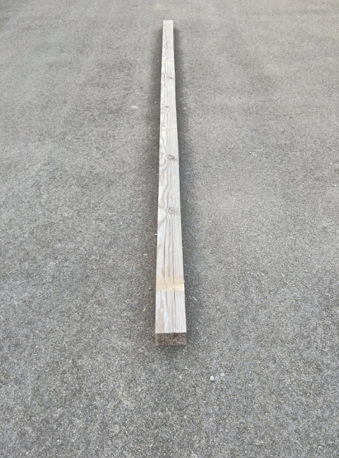 Poutre douglas bois massif - 95 x 125 - L=6m (grisé)