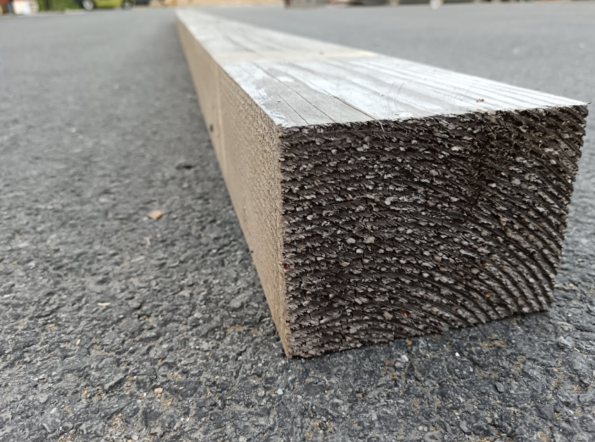 Poutre douglas bois massif - 95 x 125 - L=6m (grisé)