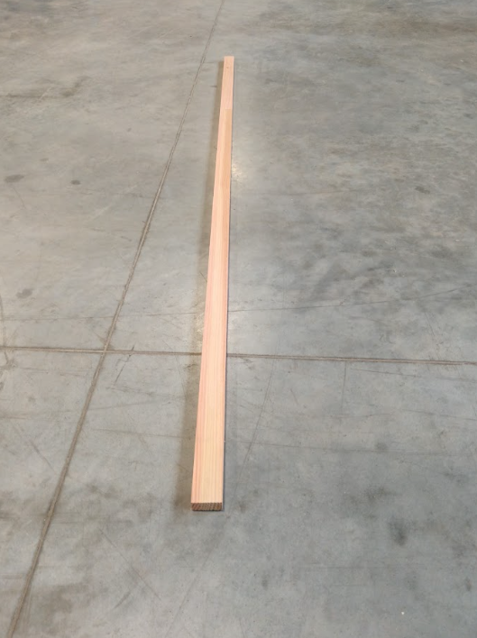 Liteau douglas lamellé collé - 20 x 40 - L=2m (brut de sciage)