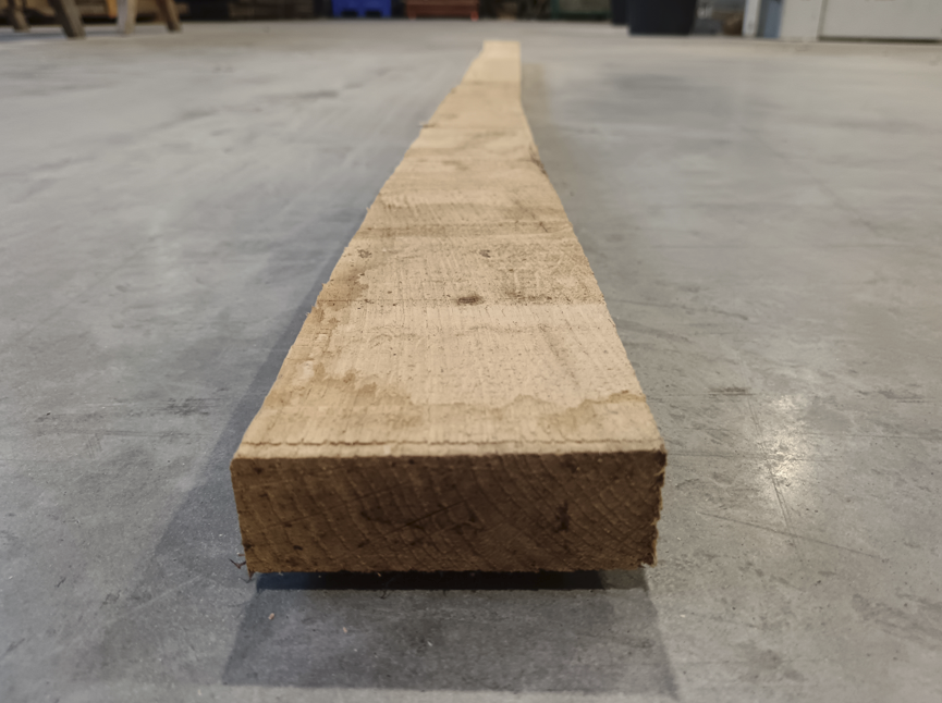 Planche chêne bois massif - 27 x 80 - L=2m (brut de sciage)
