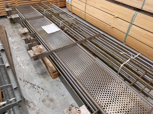 Garde-corps inox - 3250 x 1100 mm