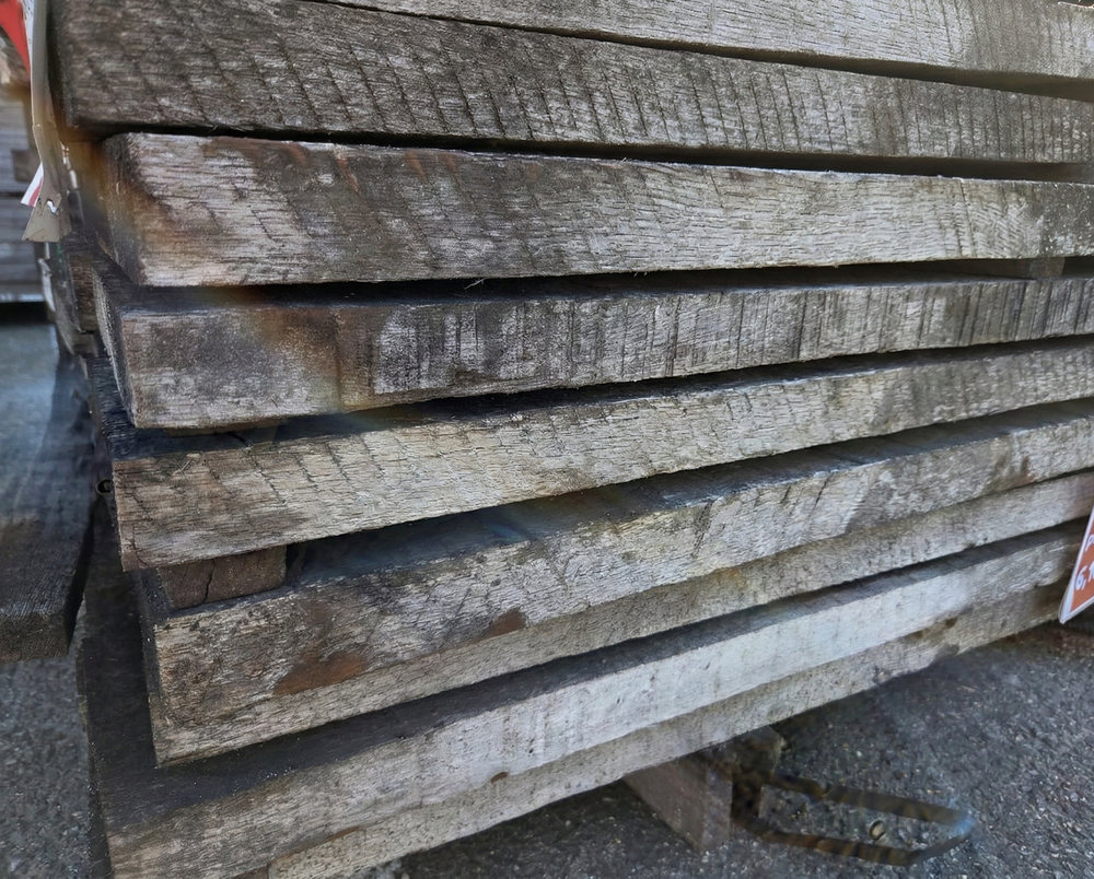 Lambourde bois exo Iroko classe 3 - 34x150 - L=0,7m