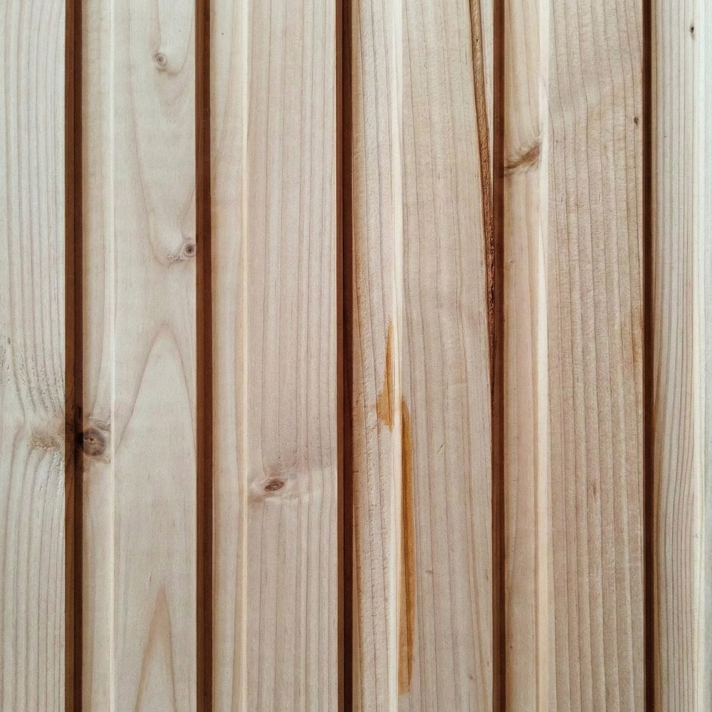 Bardage douglas - 22x135 - L=4m (profil Tremolo)