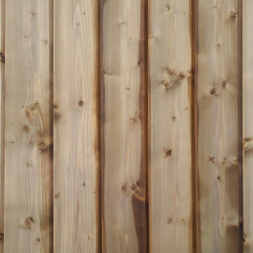 Bardage douglas traité classe 3 brun - 21x120 - L=4,0m