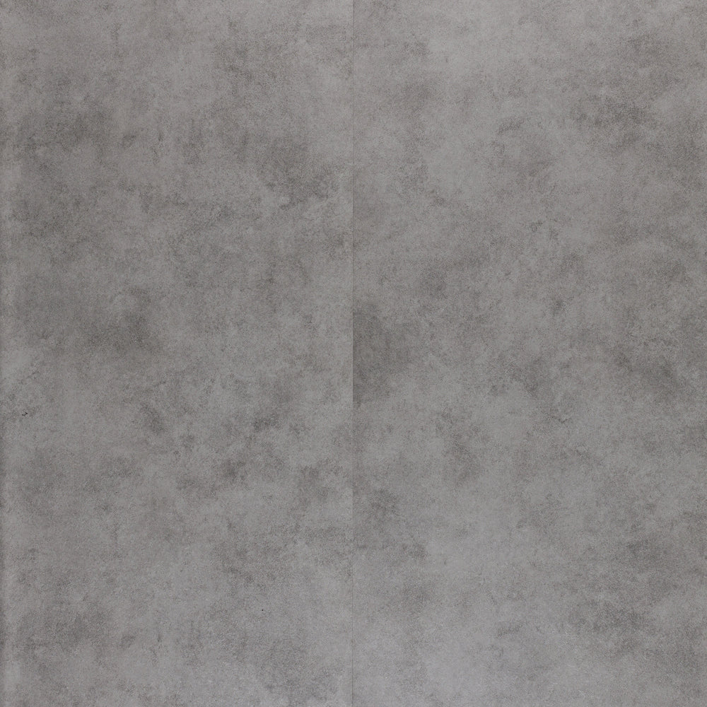 Sol PVC-SPC clipsable imitation carrelage gris moyen classic - 915 x 474 × 5.5mm sous-couche intégrée (SPC103)
