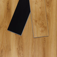 Sol PVC-SPC clipsable chêne chaleureux - usage résidentiel - sous-couche intégrée - 1220 x 180 × 4.5mm sous-couche intégrée