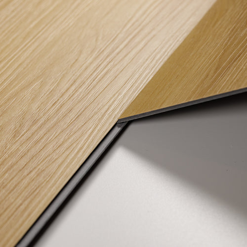 Sol PVC-SPC clipsable chêne clair - Sous-couche intégrée - 1220 x 180 x 5,5 mm