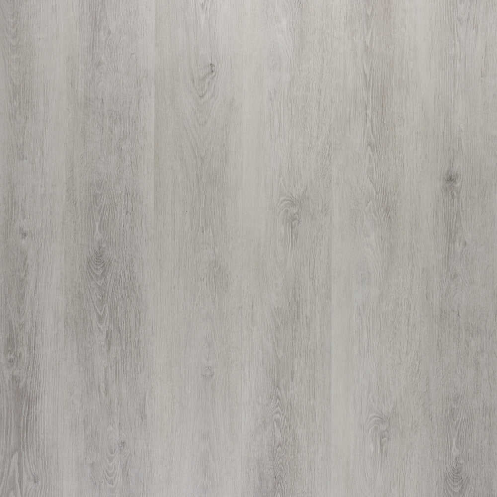 Sol PVC-SPC clipsable chêne gris béton - sous-couche intégrée - 1220 x 180 x 5,5 mm