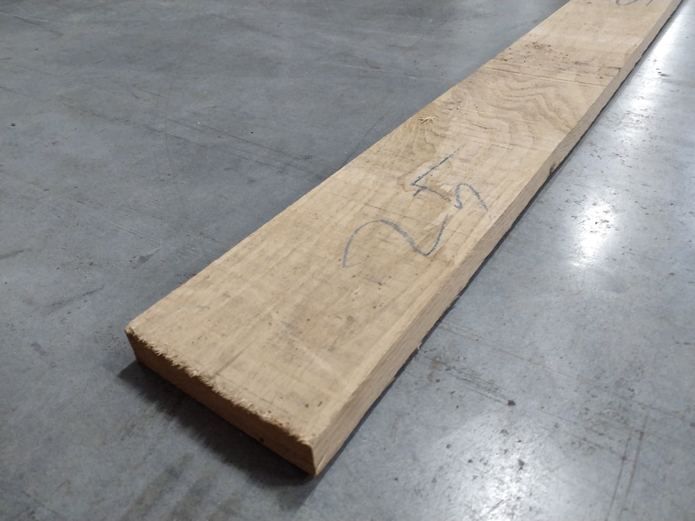 Planche chêne ép.30mm -l.130 à 155mm - L.250cm min (brut de sciage)