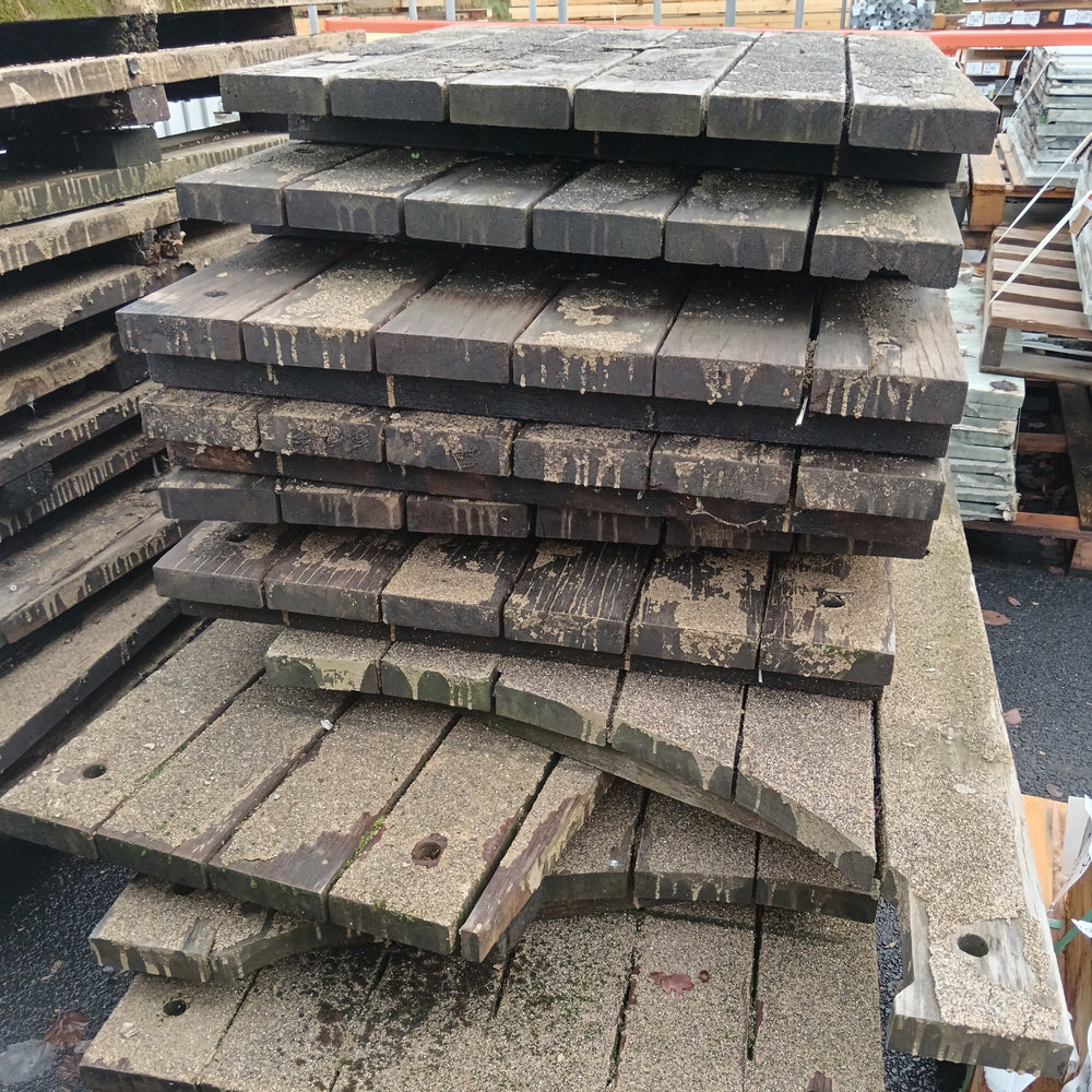 Platelage ipé bois massif - longueurs variables 900 x 100 mm