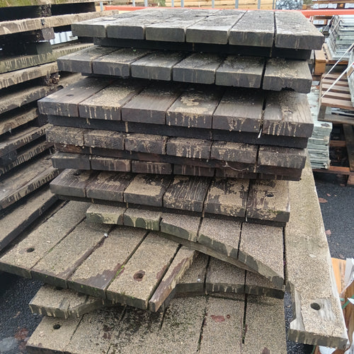 Platelage ipé bois massif - longueurs variables 900 x 100 mm