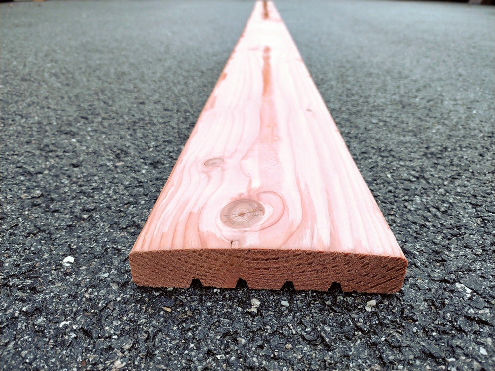 Lame de terrasse Douglas 27x145 - L=4m (déclassé)