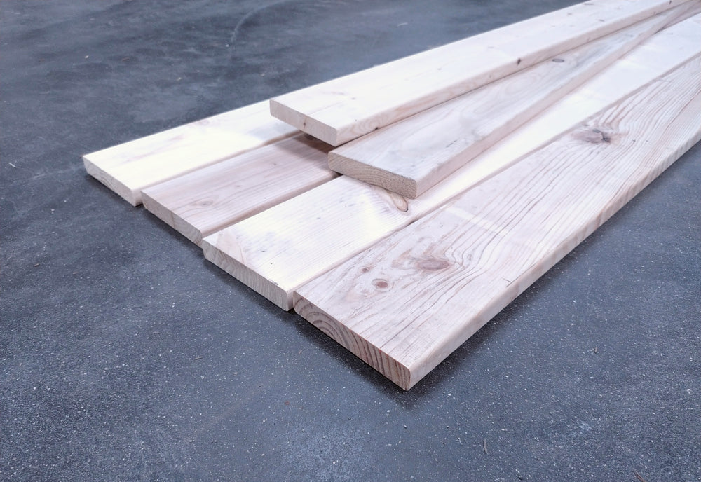 Lame de terrasse épicéa lisse classe 3 - 27x145 - L=3,6m
