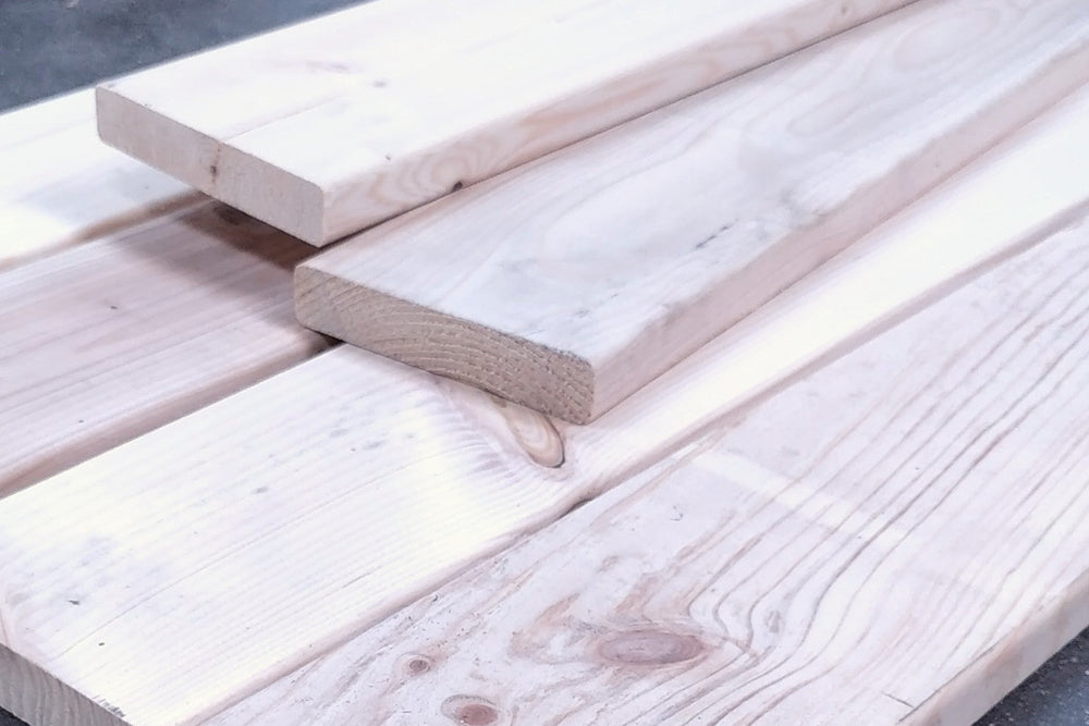 Lame de terrasse épicéa lisse classe 3 - 27x145 - L=3,6m