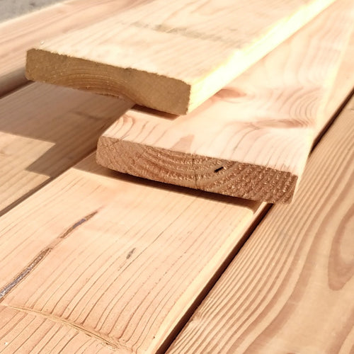 Lame de terrasse douglas lisse classe 3 - 27x145 - L=4m