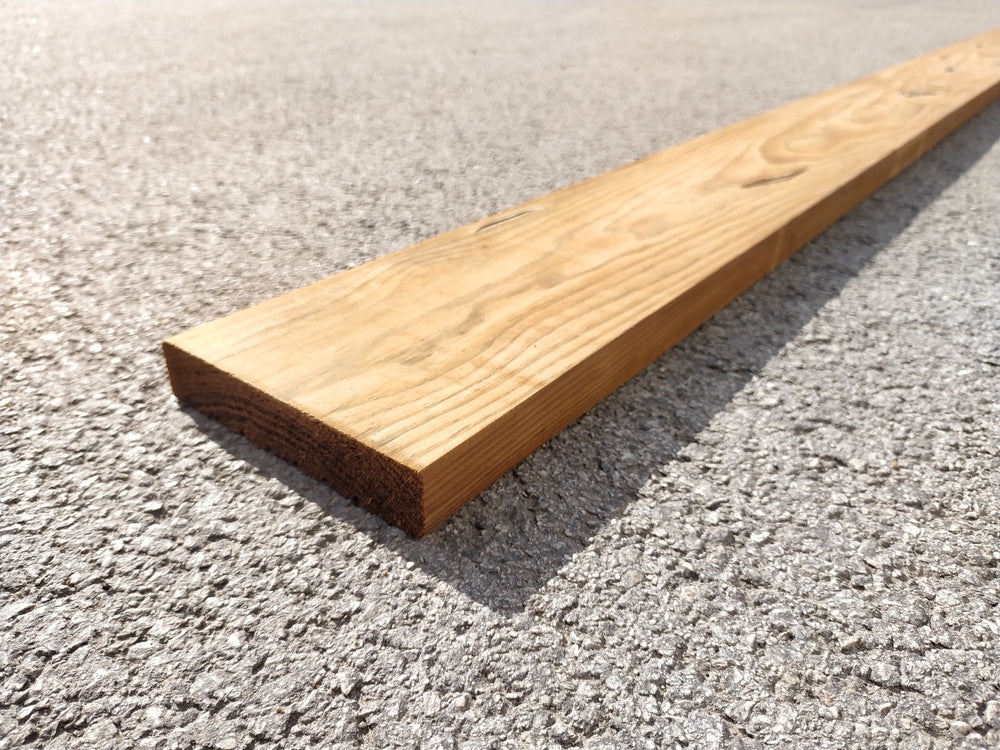 Lame de terrasse pin classe 4 - 28x145 - L=4m — vue 4