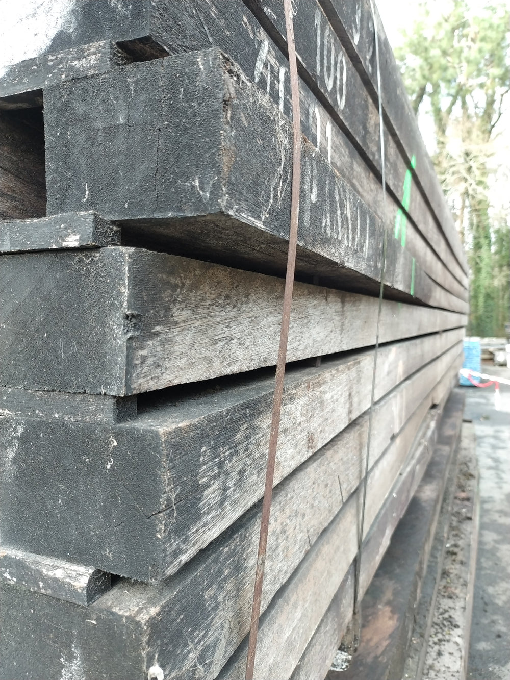 Poutre iroko classe 3 - 75x105 - L=4m